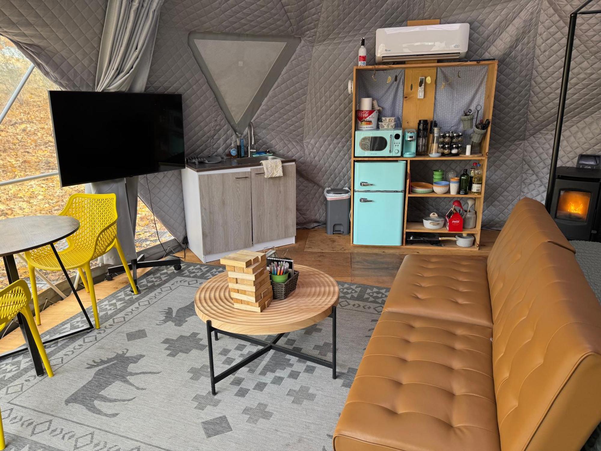 Enchanted Forest Dome ,10-15 Minutes To Kings Canyons-New Pellet Stove For Cozy Warm Nights Dunlap Exterior foto